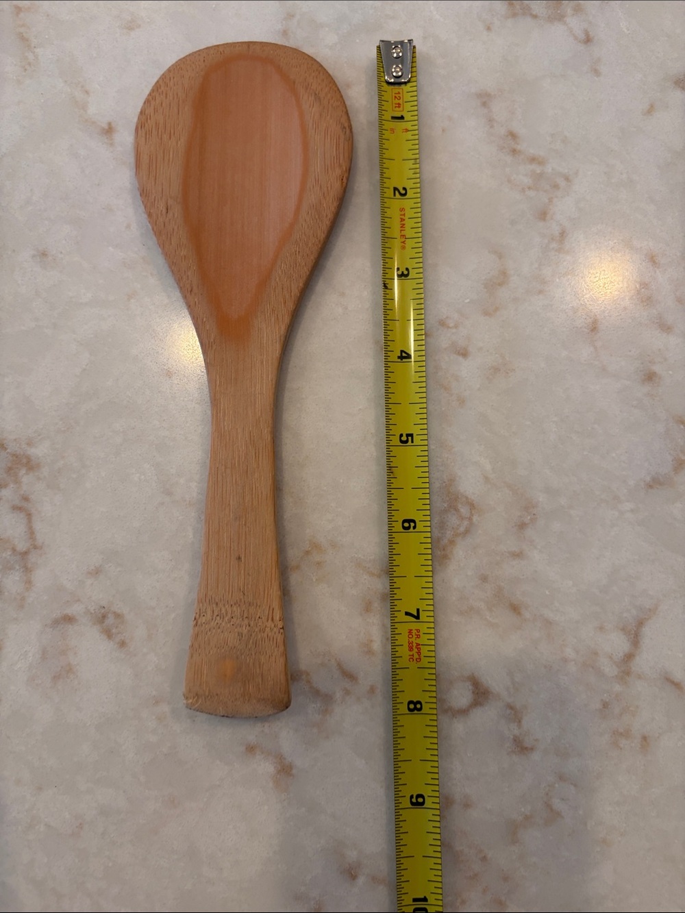 Wooden rice spoon paddle